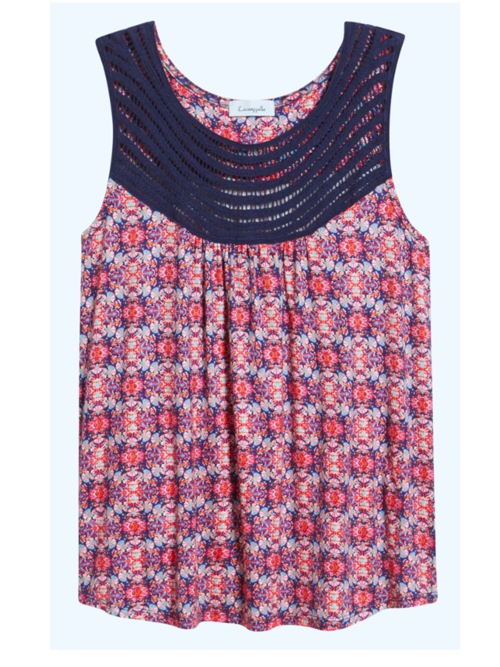 Loveappella Swing Tank Top Size Small